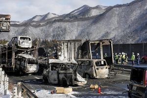 2 dead, 26 injured in 67-vehicle expressway pileup in Gunma