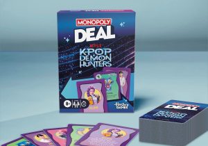 Official ‘KPop Demon Hunters’ Monopoly Deal Game Hits Stores As First Release From Netflix and Hasbro Deal