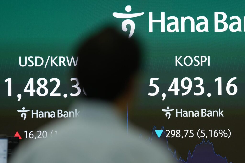 Asian shares tumble, as war with Iran widens and oil surges higher