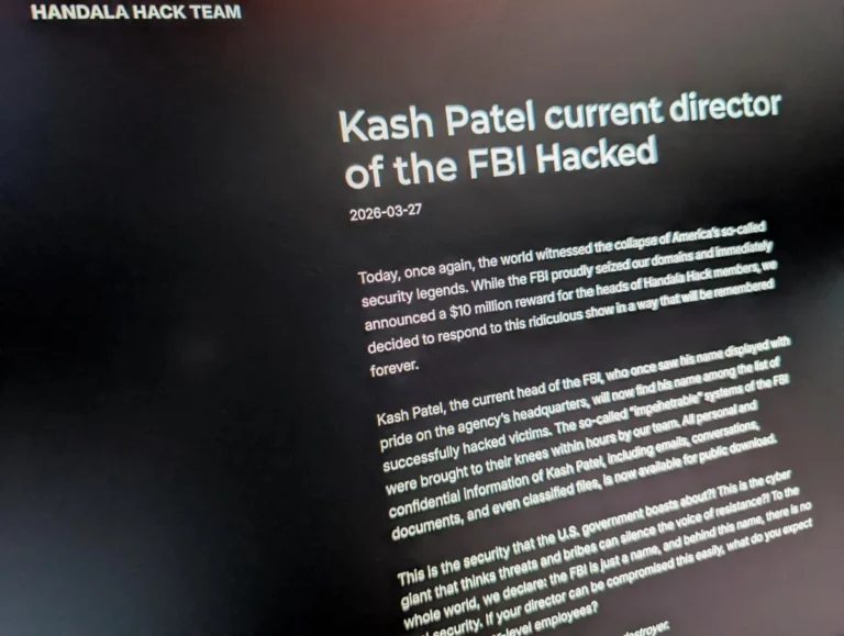 Iran-Linked Hackers Expose FBI Director Kash Patel’s Personal Emails and Photos