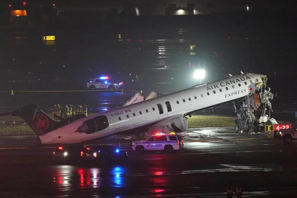 Tragedy at LaGuardia: Air Canada Jet Collides with Fire Truck, Aviation Safety Under Intense Scrutiny